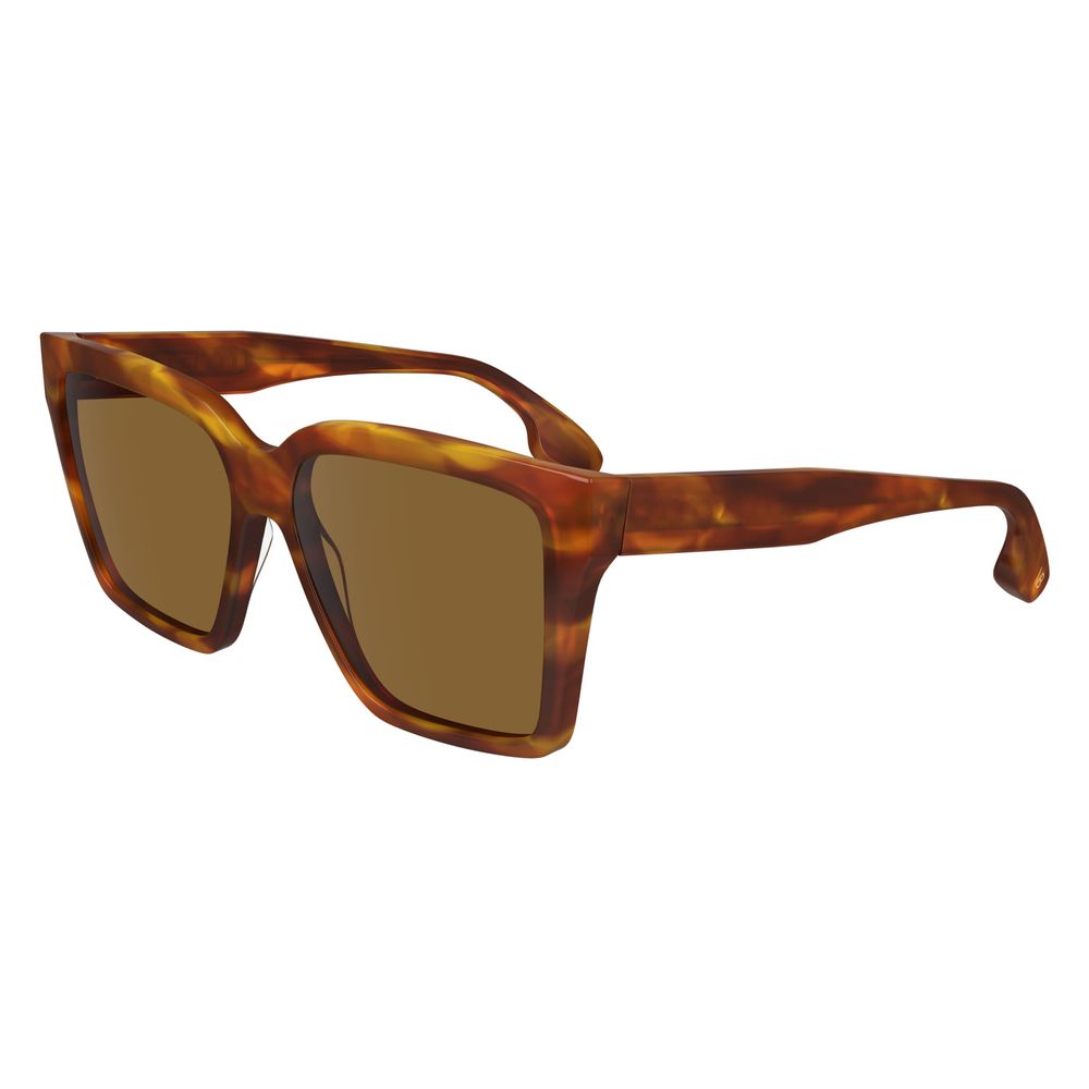 Victoria Beckham Victoria Beckham Brown Acetate Sunglasses - Luxury | PrivéPolai